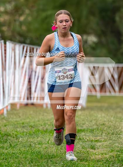 Thumbnail 2 in UIL 2A Girls Cross Country Finals photogallery.