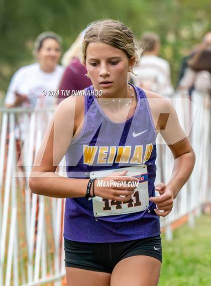 Thumbnail 3 in UIL 2A Girls Cross Country Finals photogallery.