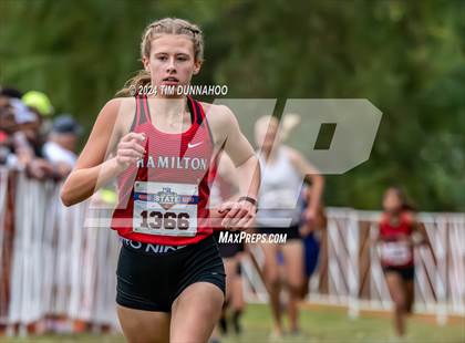 Thumbnail 2 in UIL 2A Girls Cross Country Finals photogallery.