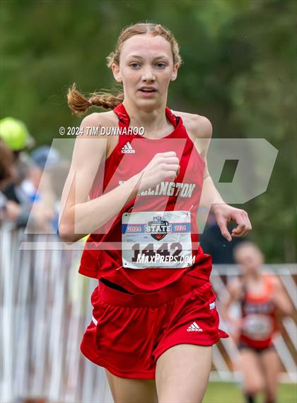 Thumbnail 3 in UIL 2A Girls Cross Country Finals photogallery.