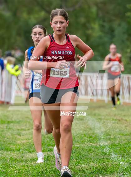 Thumbnail 3 in UIL 2A Girls Cross Country Finals photogallery.