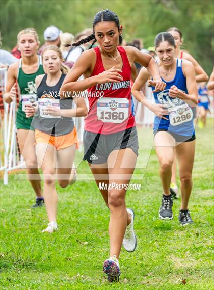 Thumbnail 1 in UIL 2A Girls Cross Country Finals photogallery.