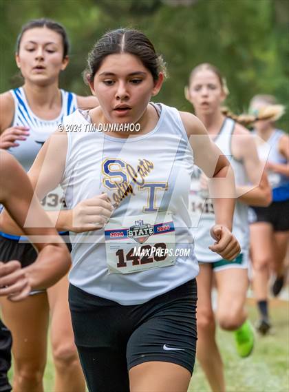 Thumbnail 2 in UIL 2A Girls Cross Country Finals photogallery.