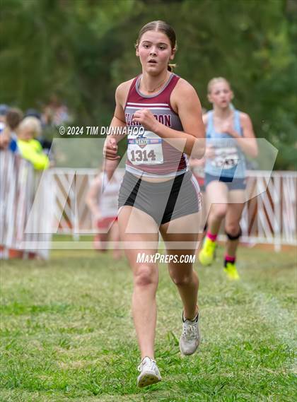 Thumbnail 2 in UIL 2A Girls Cross Country Finals photogallery.