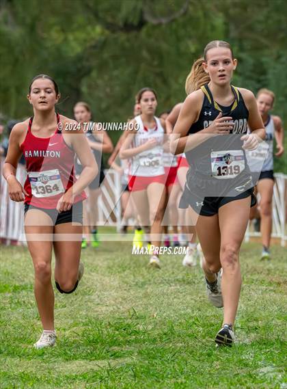 Thumbnail 2 in UIL 2A Girls Cross Country Finals photogallery.