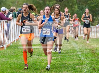 Thumbnail 2 in UIL 2A Girls Cross Country Finals photogallery.