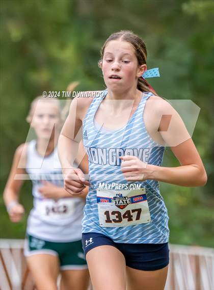 Thumbnail 3 in UIL 2A Girls Cross Country Finals photogallery.