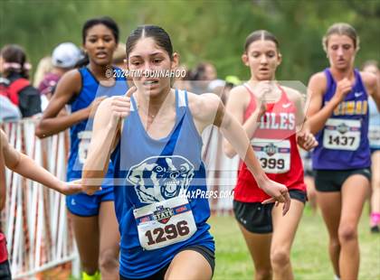Thumbnail 3 in UIL 2A Girls Cross Country Finals photogallery.