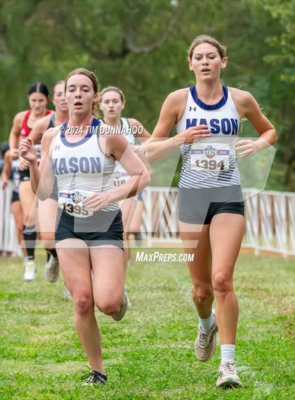 Thumbnail 2 in UIL 2A Girls Cross Country Finals photogallery.