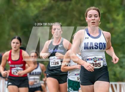 Thumbnail 3 in UIL 2A Girls Cross Country Finals photogallery.