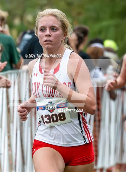 Thumbnail 2 in UIL 2A Girls Cross Country Finals photogallery.