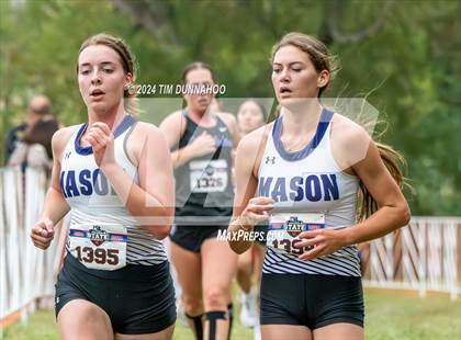 Thumbnail 3 in UIL 2A Girls Cross Country Finals photogallery.