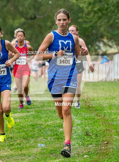 Thumbnail 2 in UIL 2A Girls Cross Country Finals photogallery.