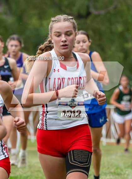 Thumbnail 3 in UIL 2A Girls Cross Country Finals photogallery.