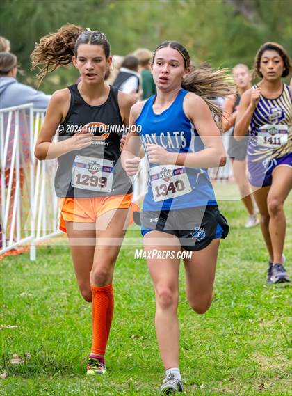 Thumbnail 1 in UIL 2A Girls Cross Country Finals photogallery.