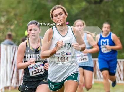 Thumbnail 2 in UIL 2A Girls Cross Country Finals photogallery.