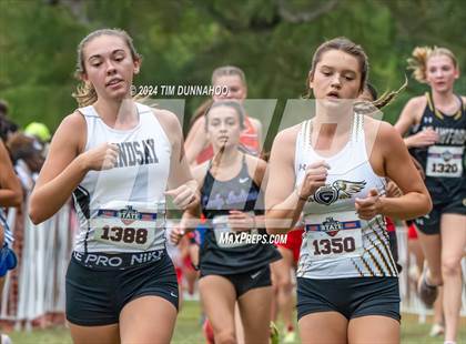 Thumbnail 2 in UIL 2A Girls Cross Country Finals photogallery.