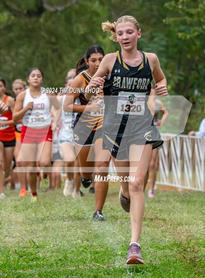 Thumbnail 1 in UIL 2A Girls Cross Country Finals photogallery.