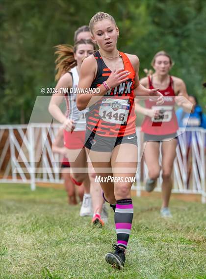 Thumbnail 2 in UIL 2A Girls Cross Country Finals photogallery.