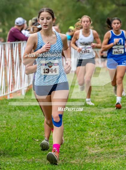 Thumbnail 3 in UIL 2A Girls Cross Country Finals photogallery.