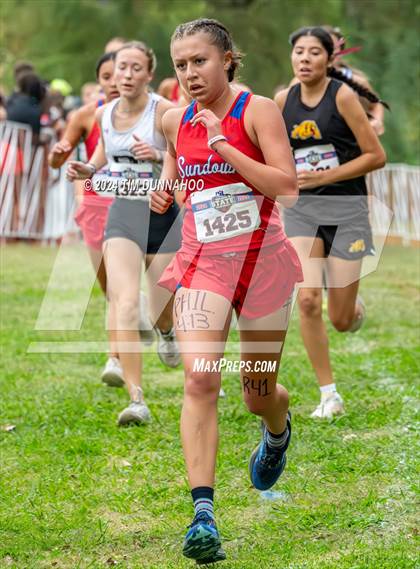 Thumbnail 2 in UIL 2A Girls Cross Country Finals photogallery.