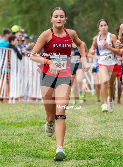 Thumbnail 3 in UIL 2A Girls Cross Country Finals photogallery.