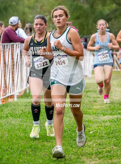 Thumbnail 3 in UIL 2A Girls Cross Country Finals photogallery.