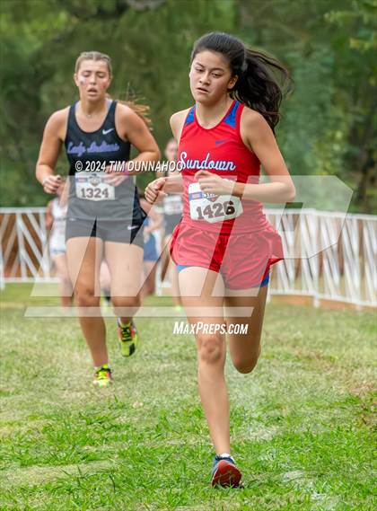 Thumbnail 1 in UIL 2A Girls Cross Country Finals photogallery.