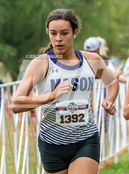 Thumbnail 3 in UIL 2A Girls Cross Country Finals photogallery.