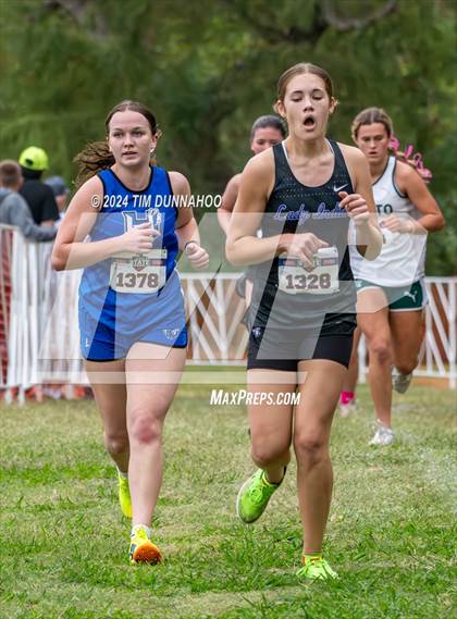 Thumbnail 3 in UIL 2A Girls Cross Country Finals photogallery.