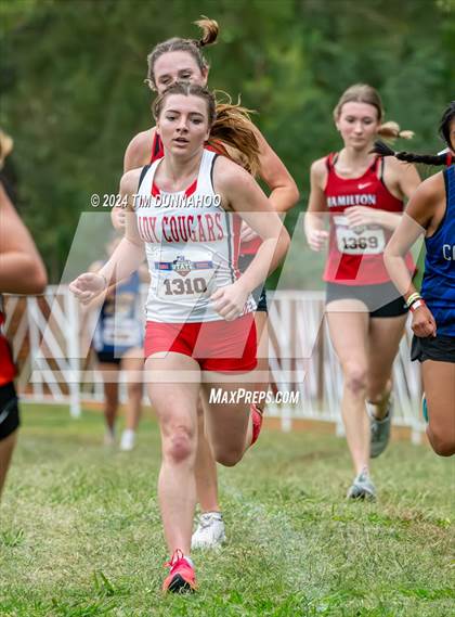 Thumbnail 3 in UIL 2A Girls Cross Country Finals photogallery.