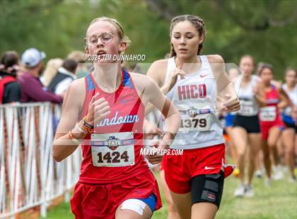 Thumbnail 3 in UIL 2A Girls Cross Country Finals photogallery.