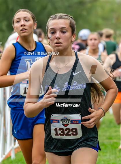 Thumbnail 2 in UIL 2A Girls Cross Country Finals photogallery.