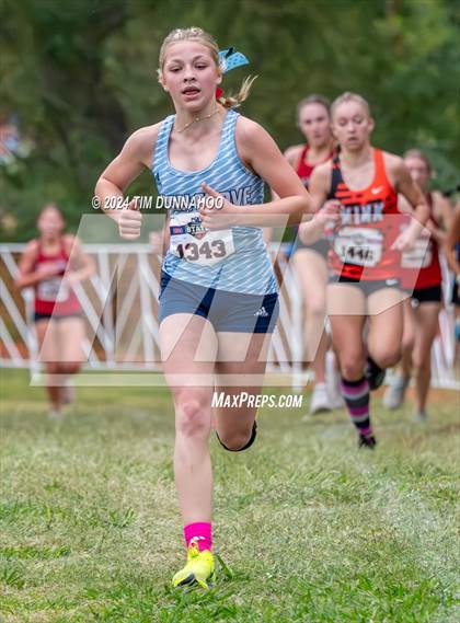 Thumbnail 1 in UIL 2A Girls Cross Country Finals photogallery.
