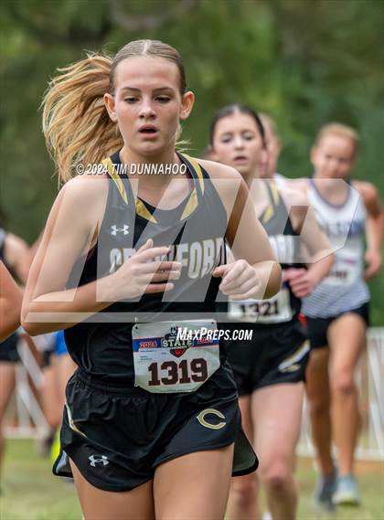 Thumbnail 1 in UIL 2A Girls Cross Country Finals photogallery.