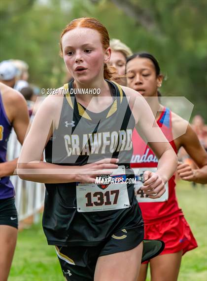 Thumbnail 1 in UIL 2A Girls Cross Country Finals photogallery.
