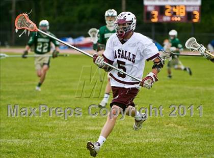 Thumbnail 1 in LaSalle Academy vs. Bishop Hendricken (RIIL Division 1 Final) photogallery.
