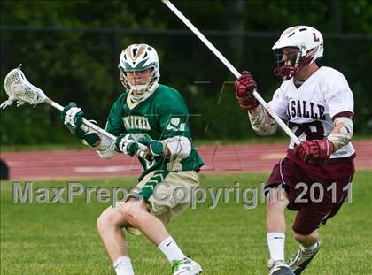Thumbnail 3 in LaSalle Academy vs. Bishop Hendricken (RIIL Division 1 Final) photogallery.