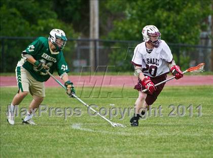Thumbnail 3 in LaSalle Academy vs. Bishop Hendricken (RIIL Division 1 Final) photogallery.