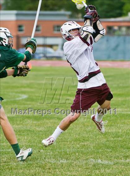 Thumbnail 3 in LaSalle Academy vs. Bishop Hendricken (RIIL Division 1 Final) photogallery.