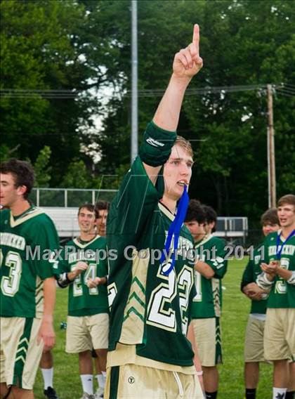 Thumbnail 2 in LaSalle Academy vs. Bishop Hendricken (RIIL Division 1 Final) photogallery.