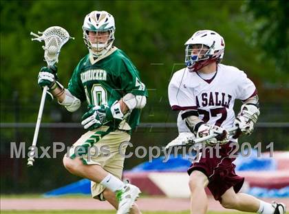 Thumbnail 3 in LaSalle Academy vs. Bishop Hendricken (RIIL Division 1 Final) photogallery.
