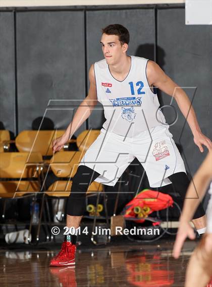 Thumbnail 2 in La Lumiere vs. Vienna DC Timberwolves (Austria) (City of Palms Classic) photogallery.