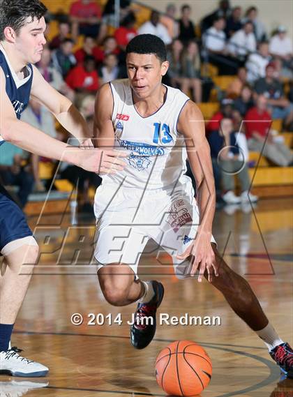 Thumbnail 3 in La Lumiere vs. Vienna DC Timberwolves (Austria) (City of Palms Classic) photogallery.