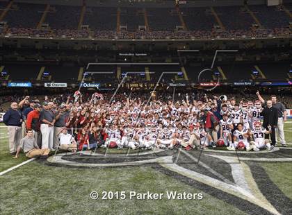 Thumbnail 3 in Notre Dame @ Riverside Academy (LHSAA 2A Final) photogallery.