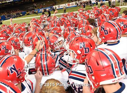 Thumbnail 1 in Notre Dame @ Riverside Academy (LHSAA 2A Final) photogallery.