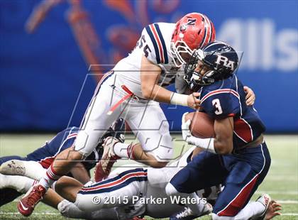 Thumbnail 1 in Notre Dame @ Riverside Academy (LHSAA 2A Final) photogallery.