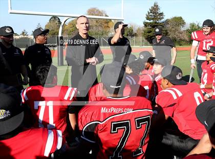 Thumbnail 2 in Bishop Union vs. Salesian College Preparatory (CIF State D6-A Final) photogallery.