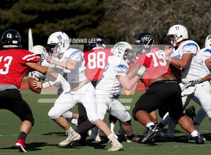 Thumbnail 2 in Bishop Union vs. Salesian College Preparatory (CIF State D6-A Final) photogallery.