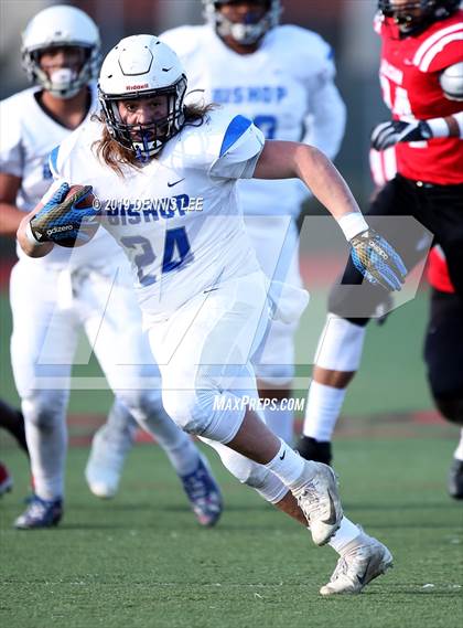 Thumbnail 2 in Bishop Union vs. Salesian College Preparatory (CIF State D6-A Final) photogallery.